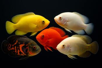 known oscar fishes breeds