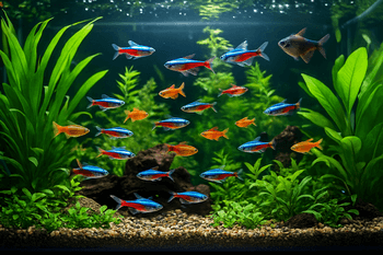 tank heater tetra fishes